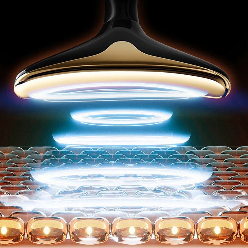 Un momento de spa con luz LED